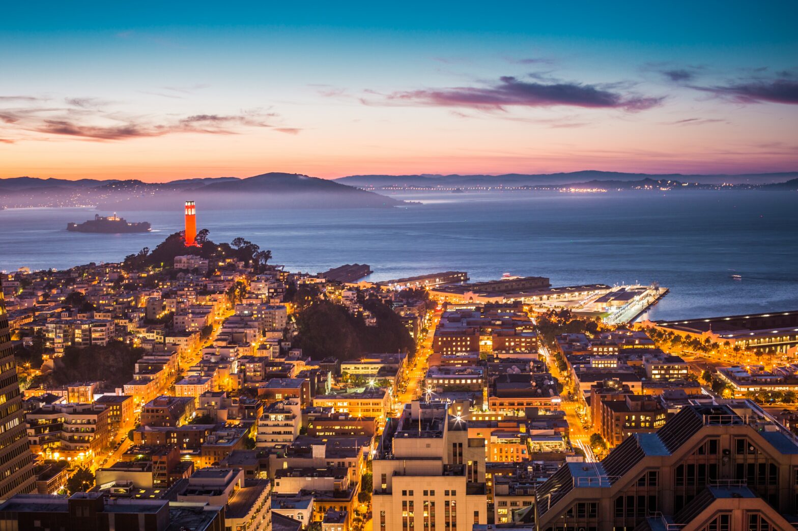 San Francisco buildings near water