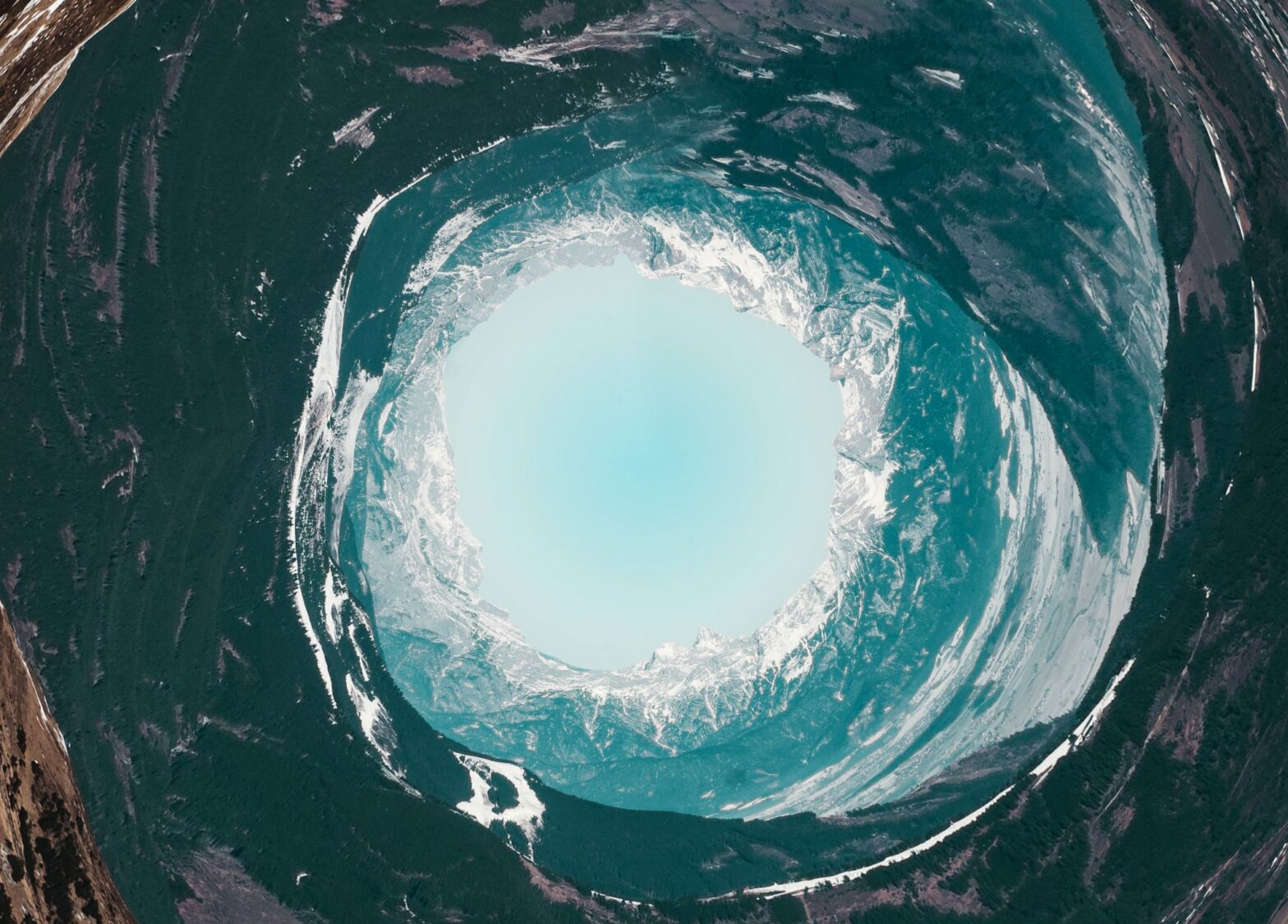 inside view of a wave