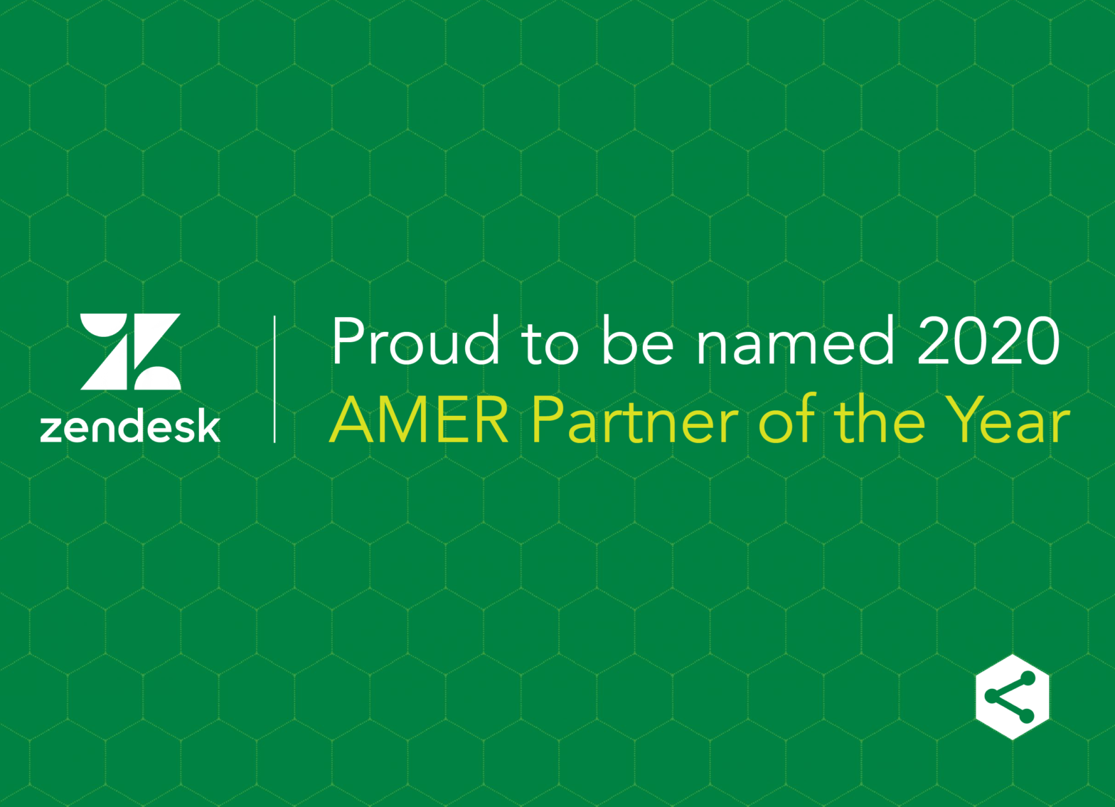 Zendesk AMER Partner of the Year